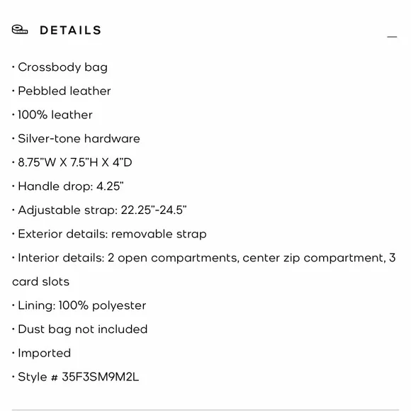 Michael Kors medium messenger bag - Picture 3 of 3